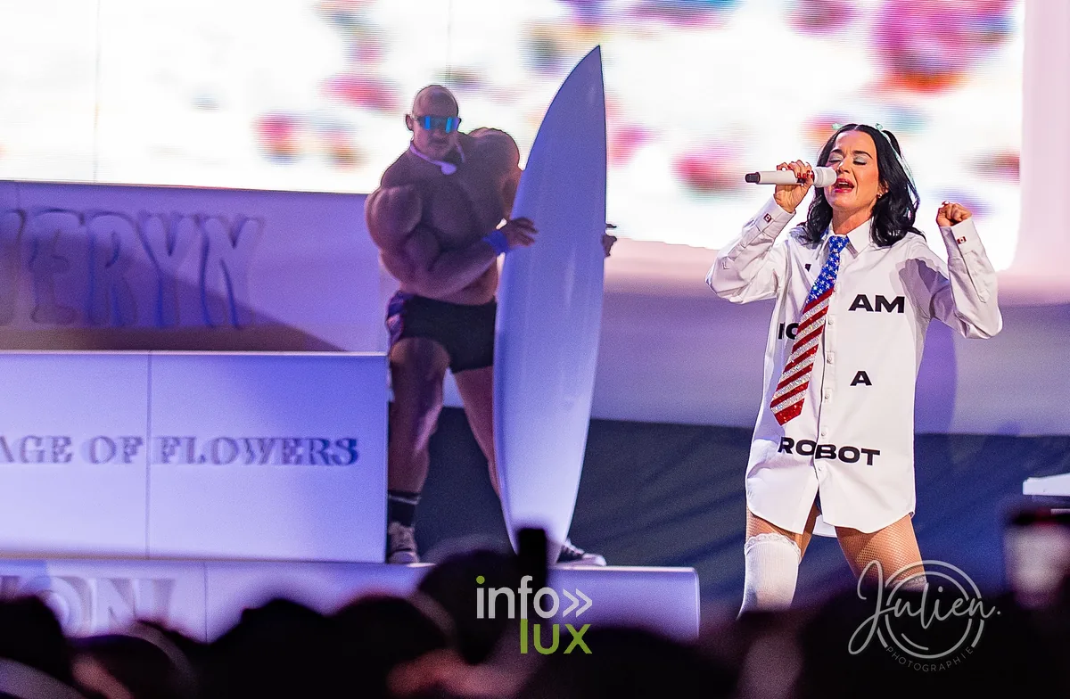 Katy Perry en concert au Nancy Open Air 2026, au Zénith de Nancy