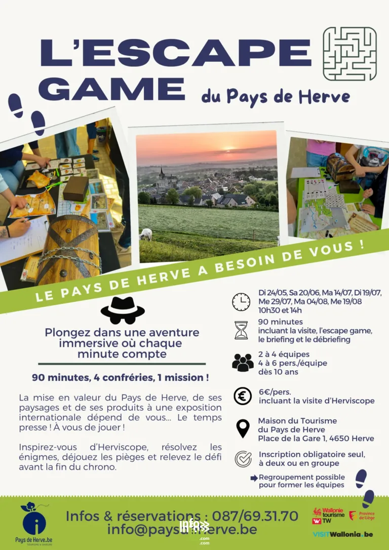 Herve > Sortie > L’Escape Game du Pays de Herve 2026