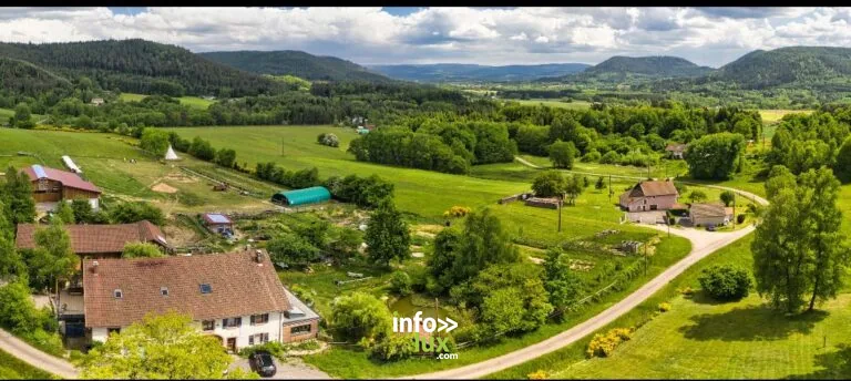 La ferme les Sources Folles à Biffontaine