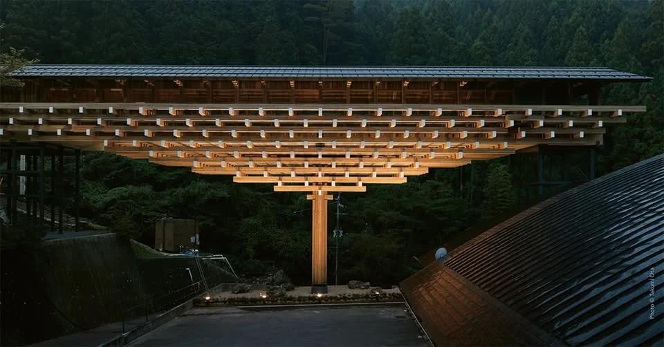 Exposition - Kengo Kuma. Architecture in dialogue à la Fonda à La Hulpe (Fête Nationale du 21 juillet)