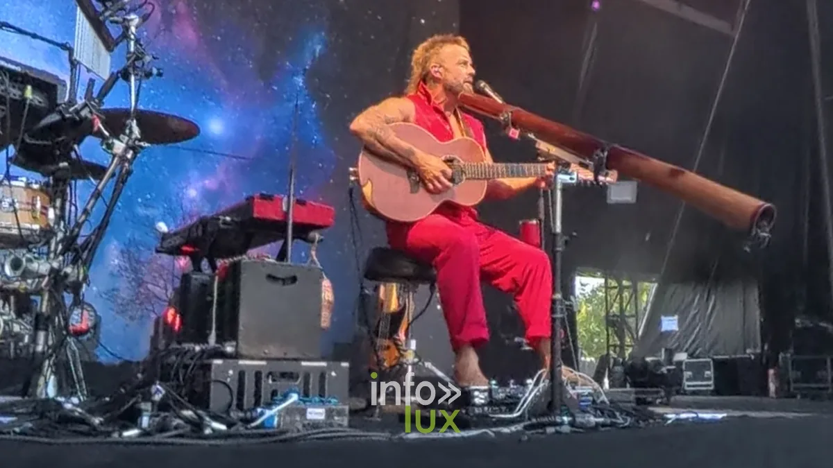 Xavier Rudd et son didgeridoo à LaSemo 2026