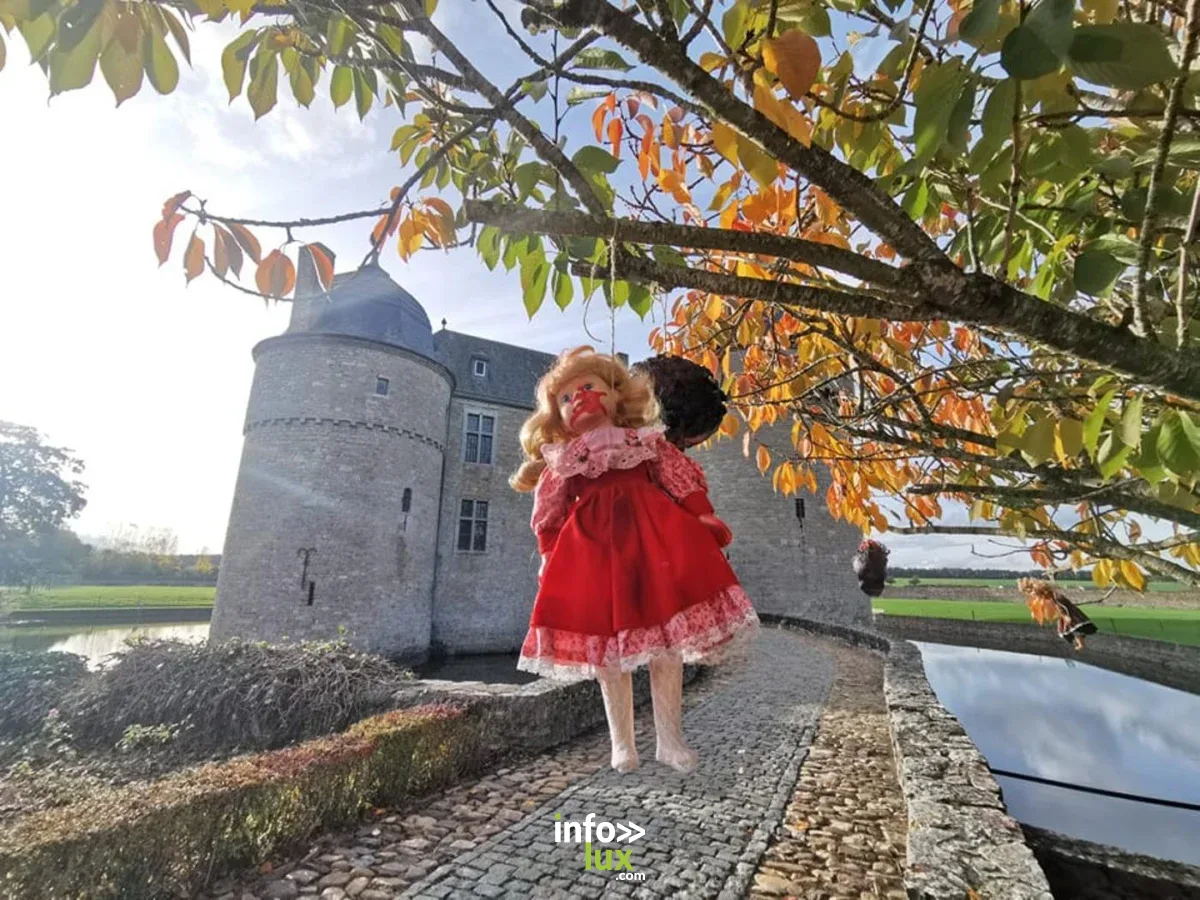 Affiche officielle Le Fantastique Halloween du château de Lavaux 2026
