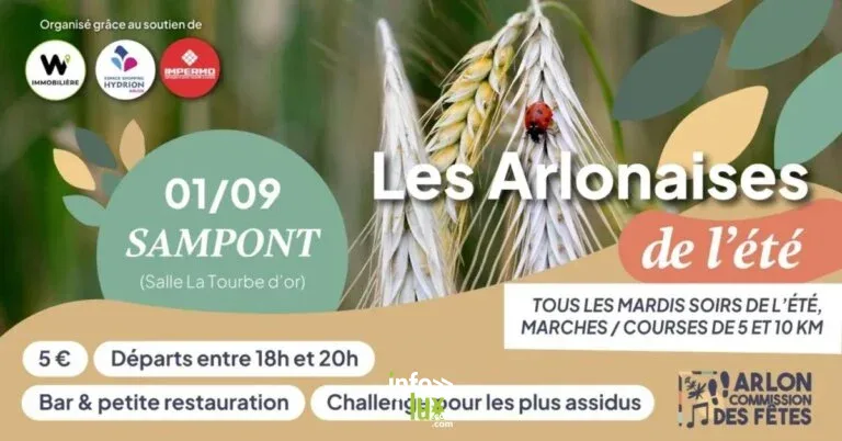 Les Arlonaises de l'été 2026 — Sampont