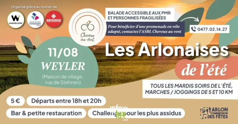 Arlon > Sortie > Les Arlonaises de l’été 2026 — Weyler