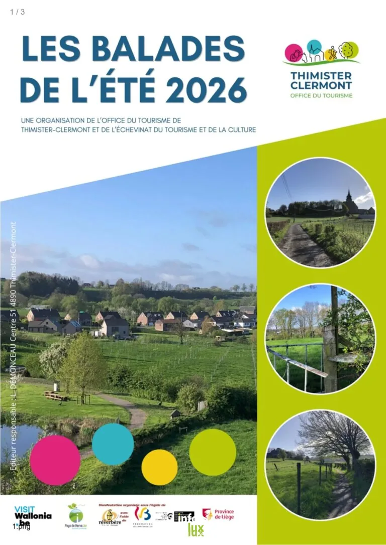 Thimister-Clermont > Balade > Les Balades de l’Été 2026