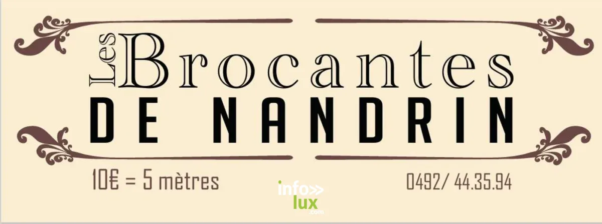 Affiche officielle Les Brocantes de Nandrin 2026