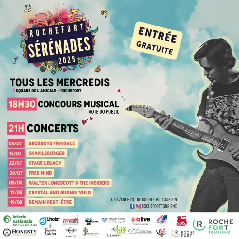 Rochefort > Sortie > Les Rochefort Sérénades 2026