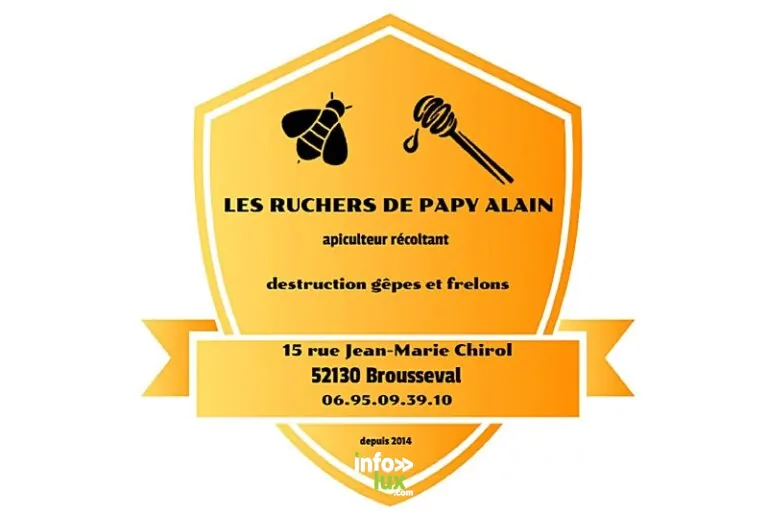 LES RUCHERS DE PAPY ALAIN à Brousseval