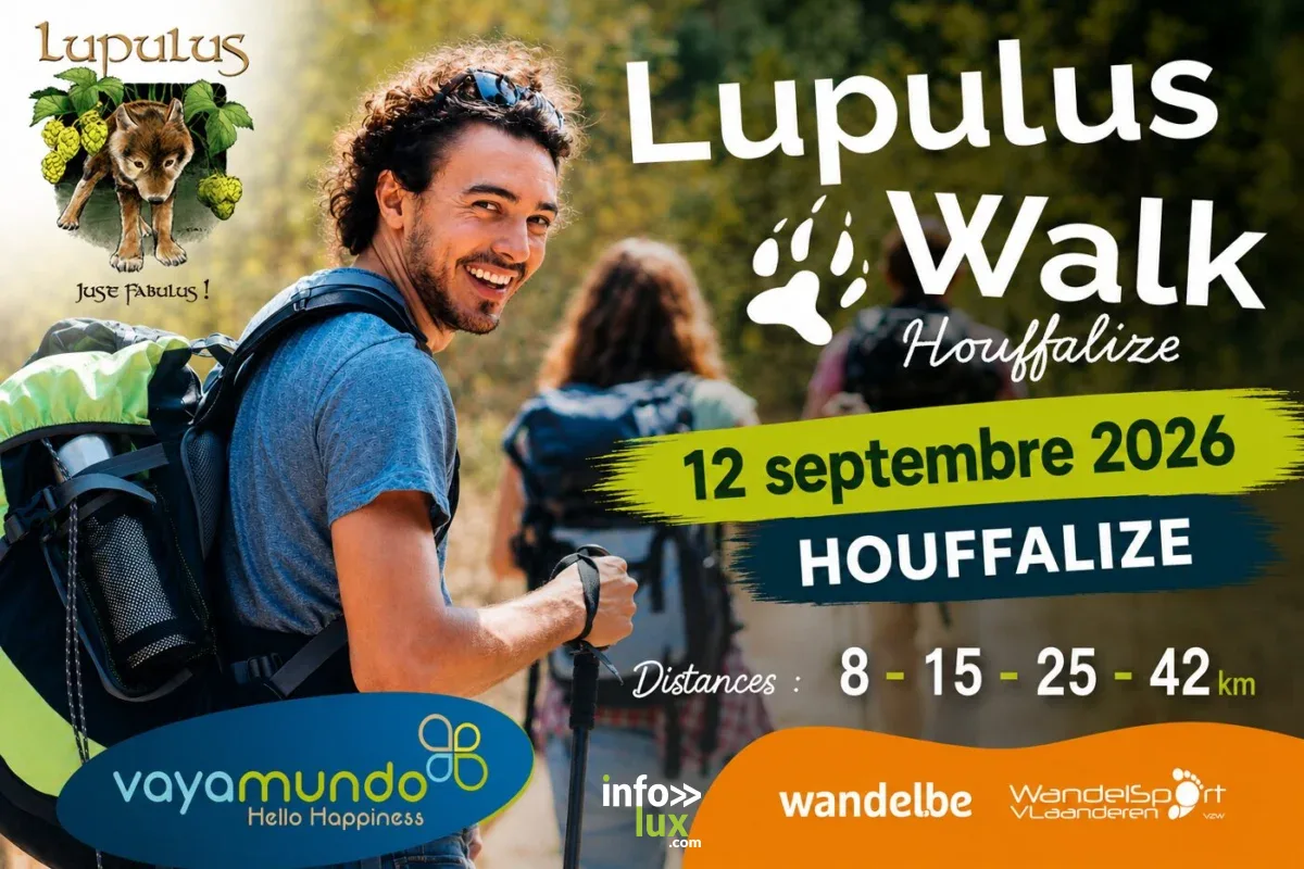 Affiche officielle Lupulus Walk 2026