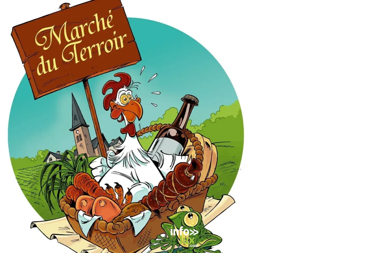 Affiche officielle Marché du terroir 2026