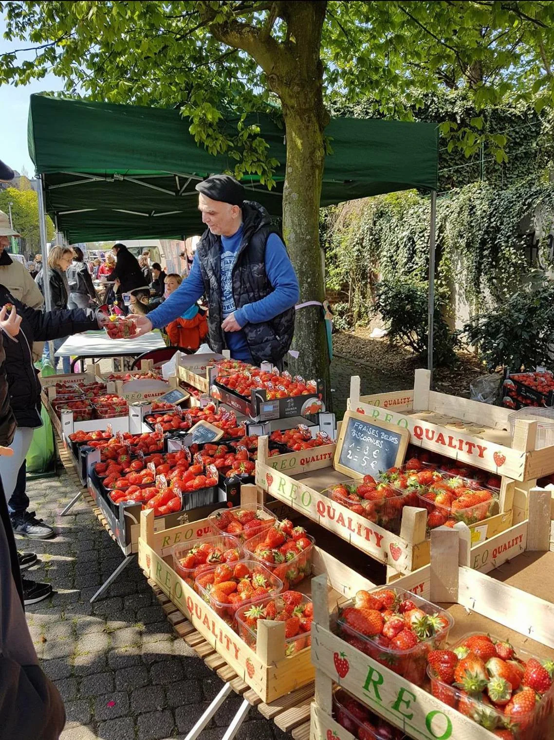 Marché public à Marche-en-Famenne (Fête Nationale du 21 juillet)