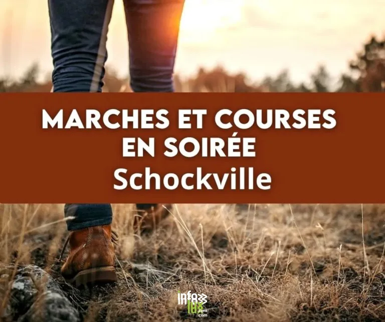 Marches et courses en soirée 2026 — Schockville
