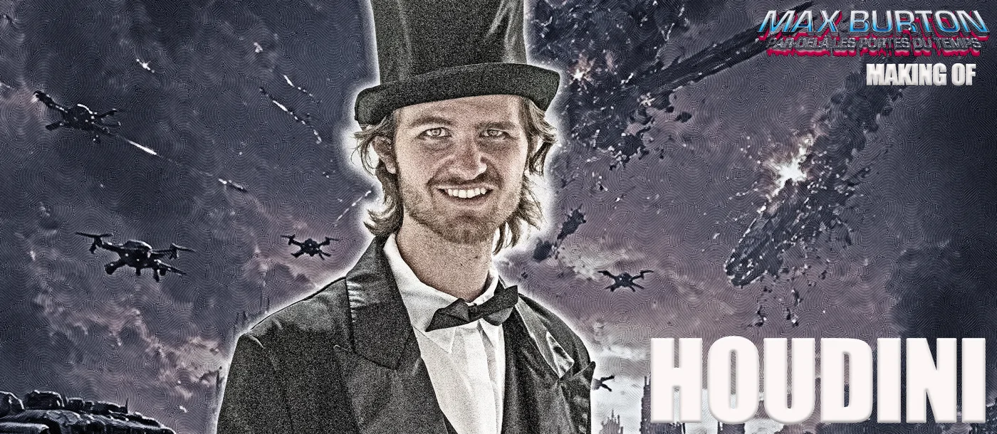Luyes Génin en Harry Houdini dans Max Burton