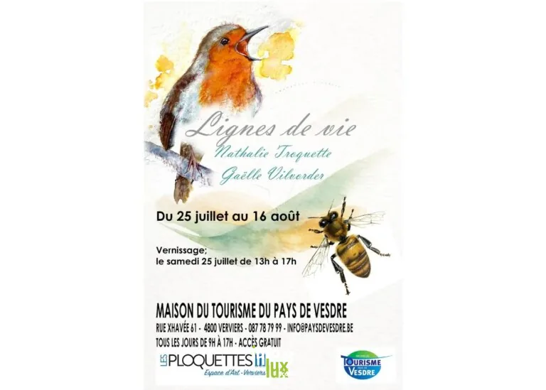 Verviers > Exposition > Nathalie Troquette et Gaëlle Vilvorder 2026