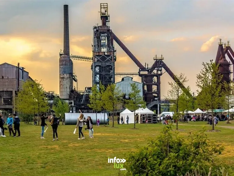 Parc du haut-fourneau U4 à Uckange