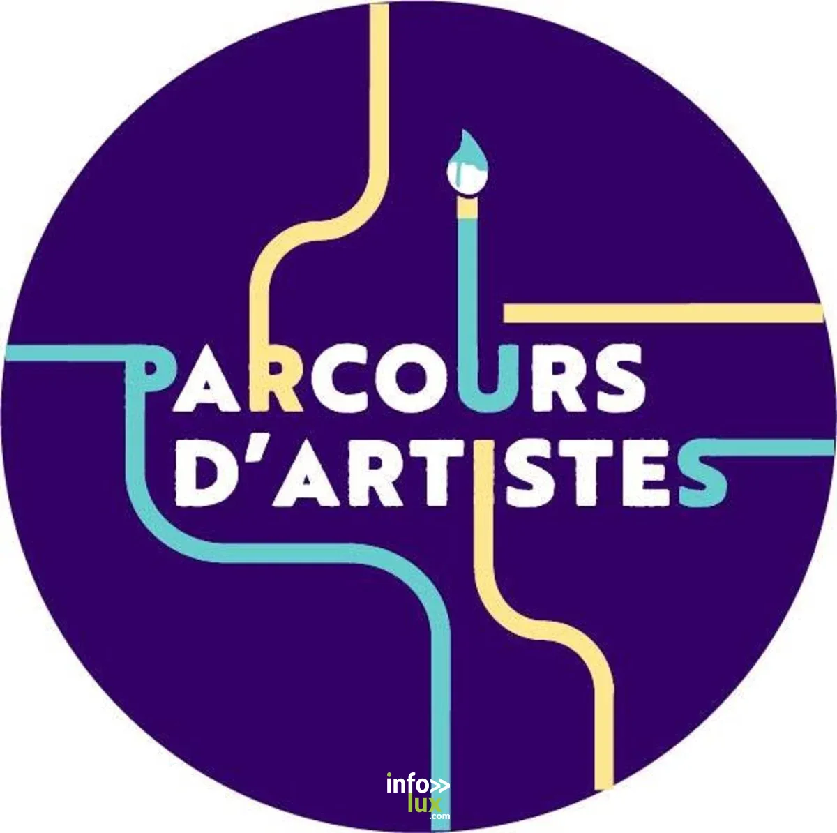 Affiche officielle Parcours d'artistes 2026