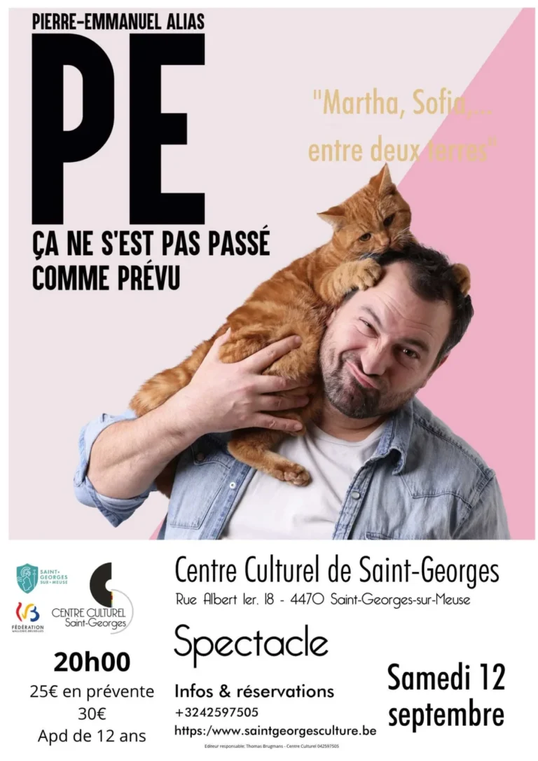 Saint-Georges-sur-Meuse > Spectacle > PE ça ne s’est pas passé comme prévu