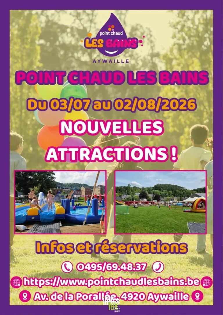 Aywaille > Sortie > Point Chaud Les Bains 2026