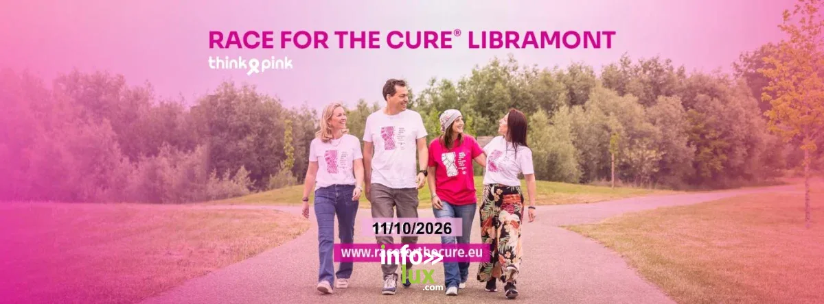 Affiche officielle Race for the cure 2026