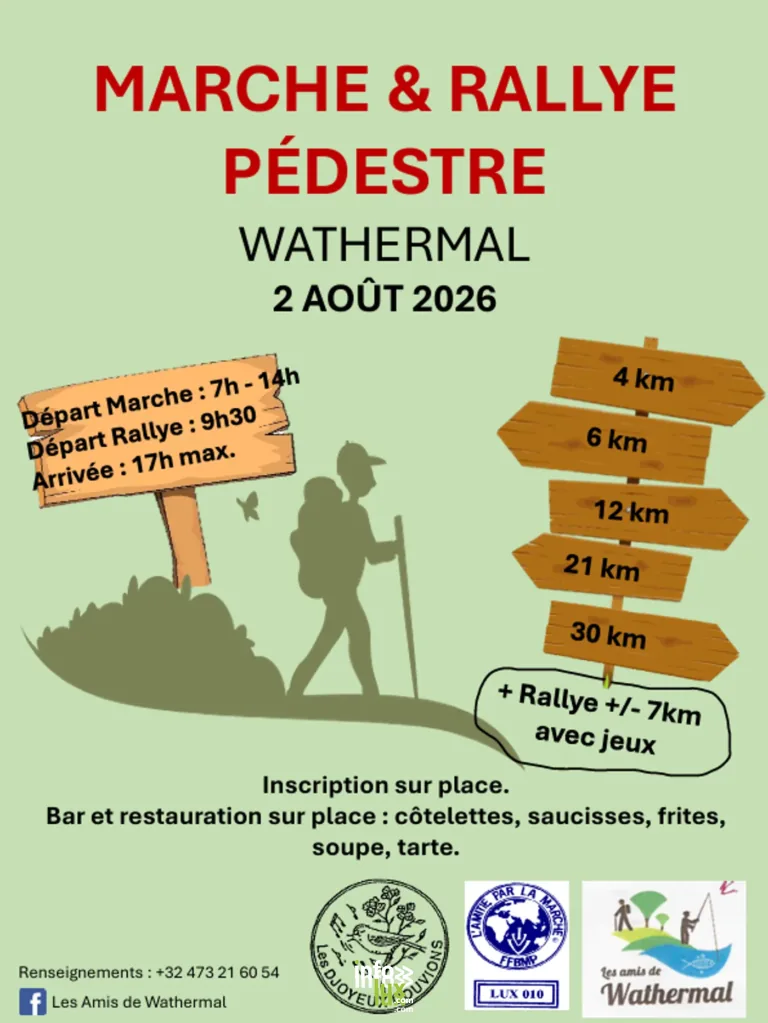 Gouvy > Sortie > Rallye pédestre Wathermal 2026