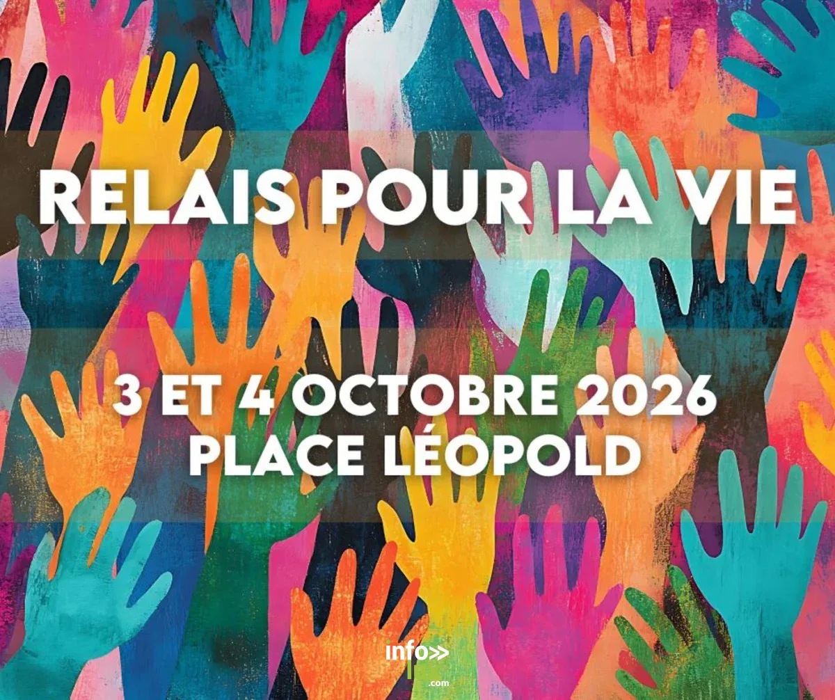 Affiche officielle Relais pour la Vie — 2026