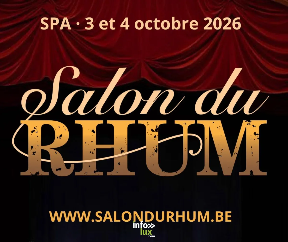 Affiche officielle Salon du Rhum de Belgique 2026