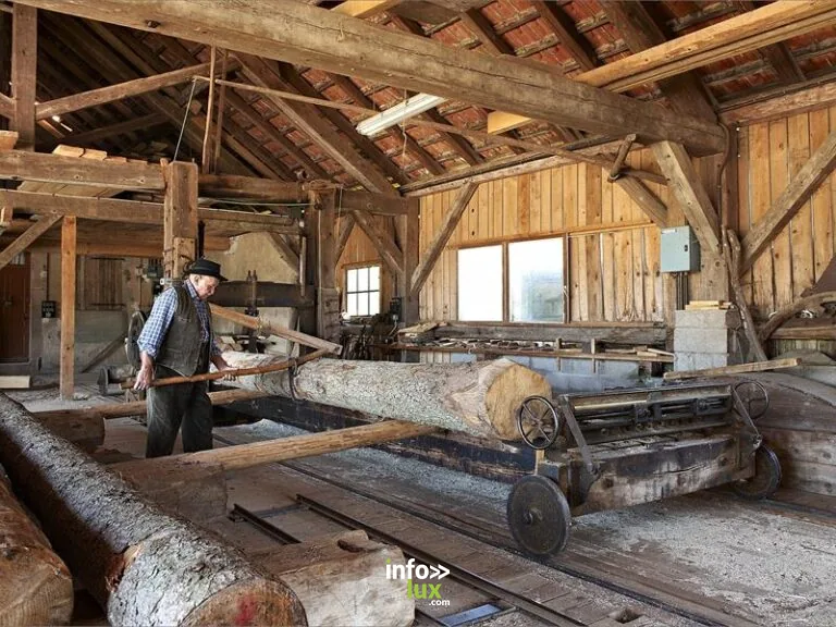 Scierie hydraulique – Musée de Mandray à Mandray