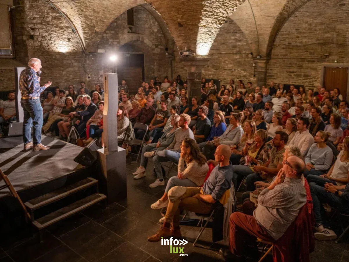 Affiche officielle Soirée stand up comedy à l'Abbaye de Villers 2026