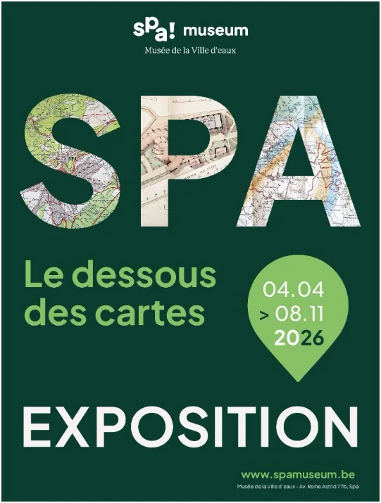 Exposition - Le dessous des cartes à Spa (Fête Nationale du 21 juillet)