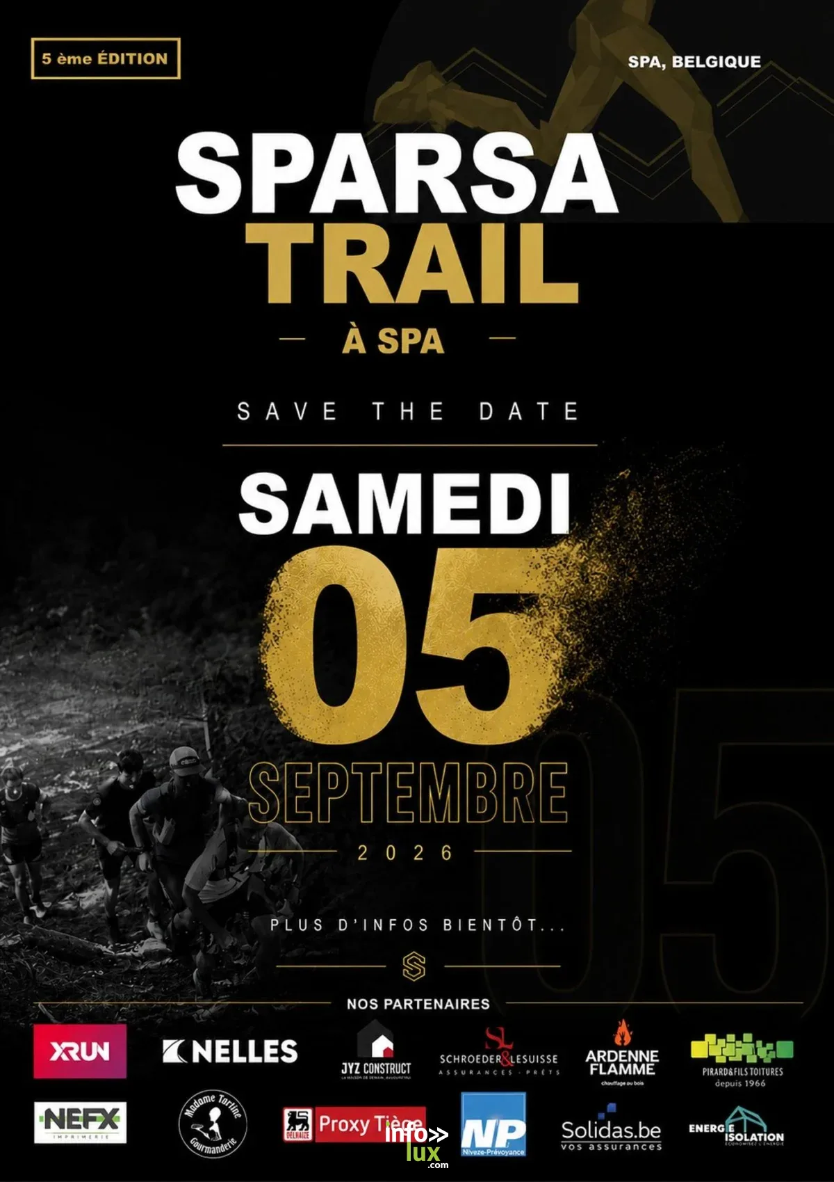 Affiche officielle Sparsa Trail 2026