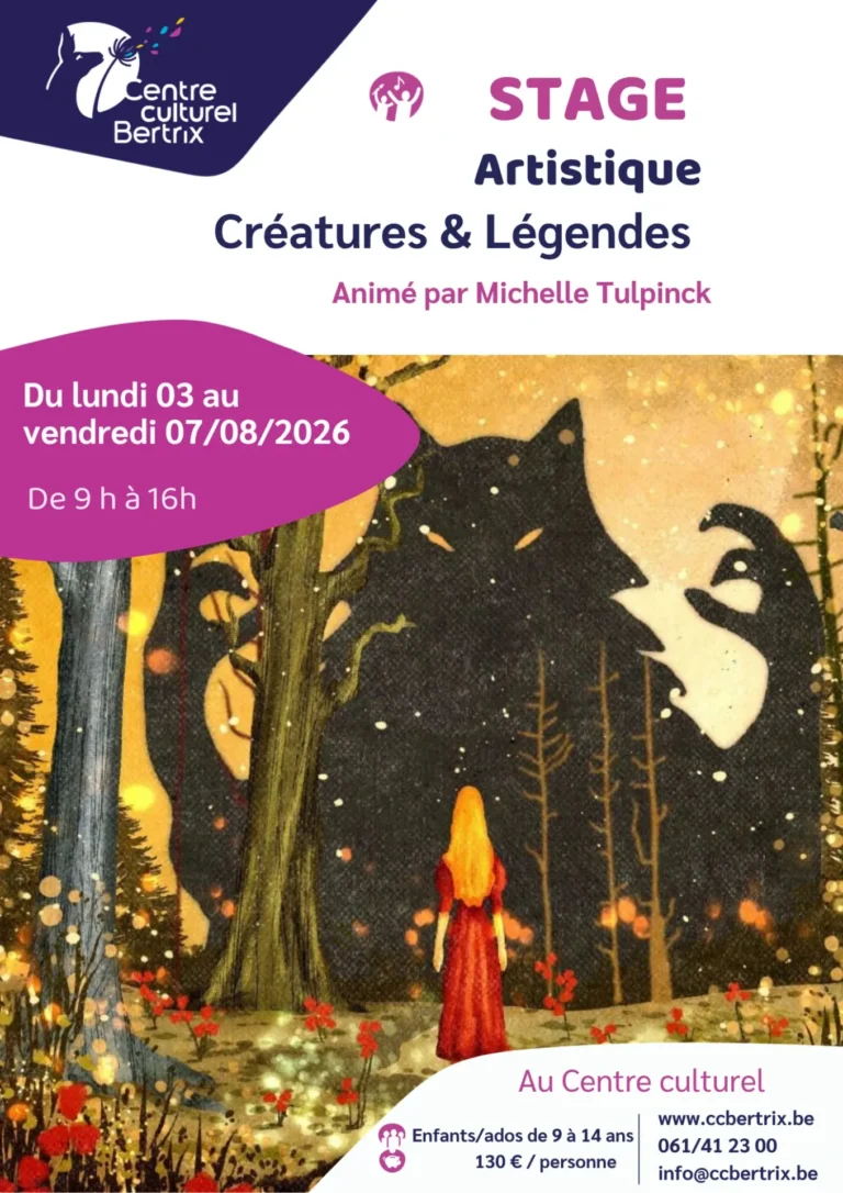 Bertrix > Stage > Stage ados « Créatures & légendes »