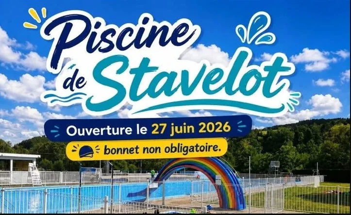 La piscine est ouverte! à Stavelot (Fête Nationale du 21 juillet)