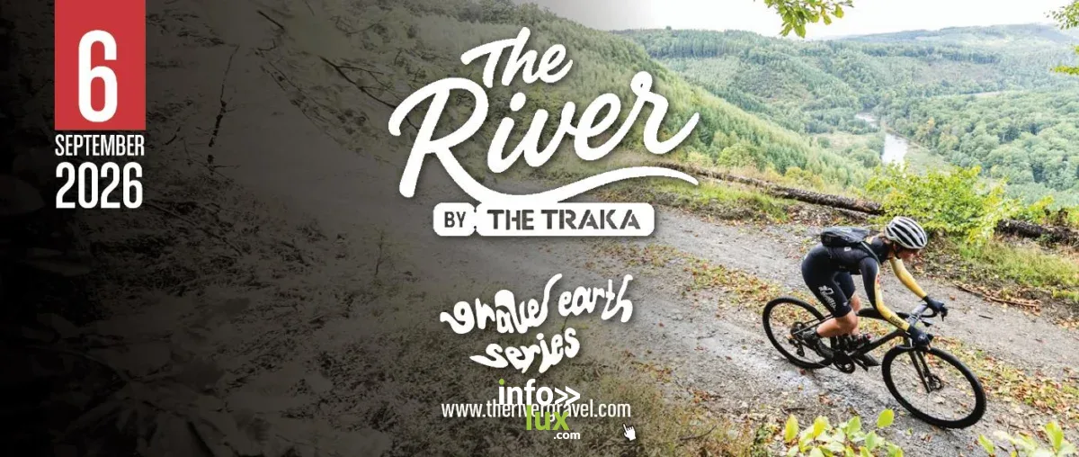 Affiche officielle The River by the Traka - GRG gravel 2026