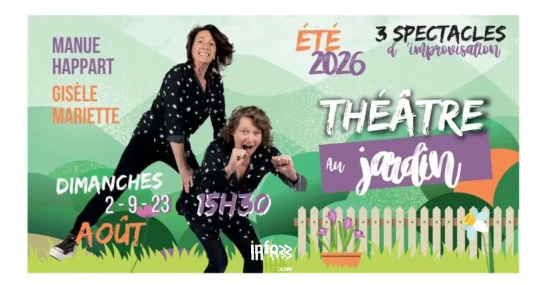 Théâtre au jardin 2026
