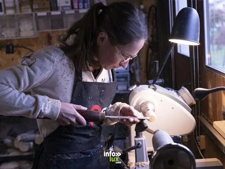 Tournage sur bois – Maison Laglasse à Courcelles-Chaussy