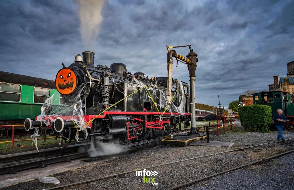 Affiche officielle Train à Vapeur "Spécial Halloween" 2026