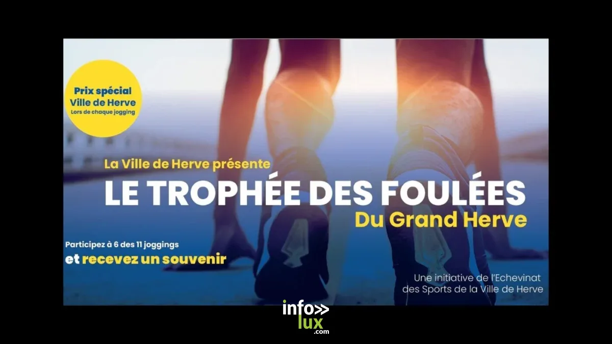 Affiche officielle Trophée des Foulées du Grand Herve 2026