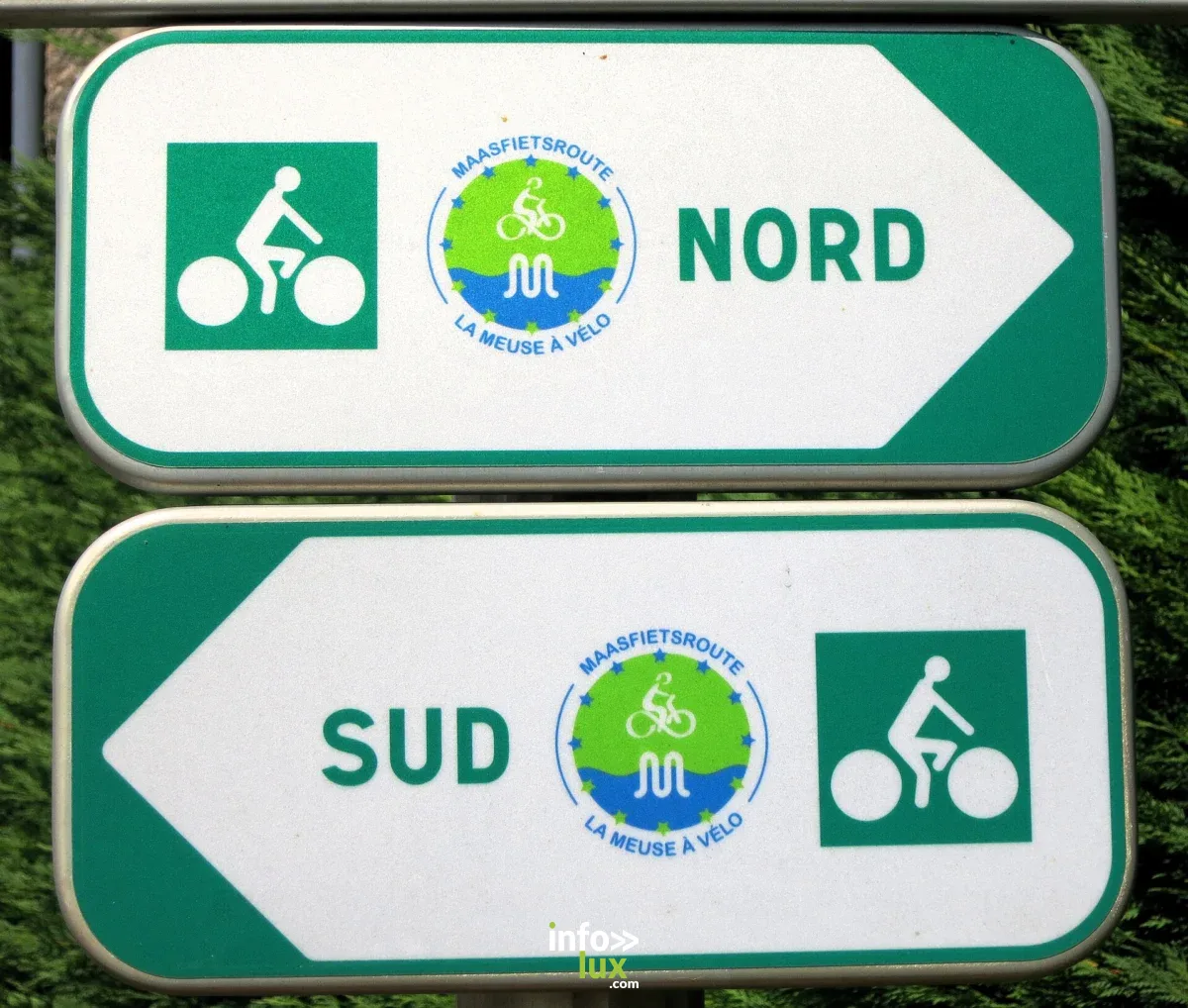 La Meuse à vélo Eurovélo 19 à Bar-le-Duc