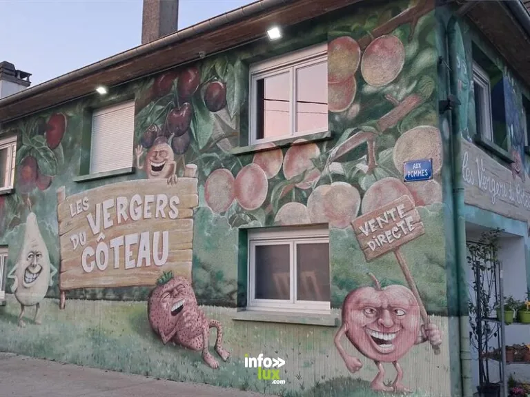 Vergers du coteau à Lagney