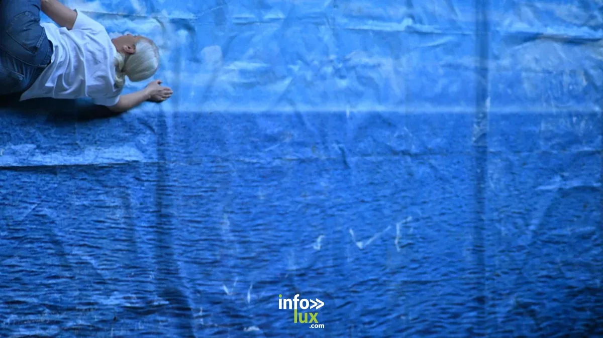 Affiche officielle Vernissage - exposition « Anne Teresa De Keersmaeker & Steven Fillet. Belle-Île 2026