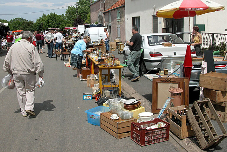 Vide-grenier à Chassigny