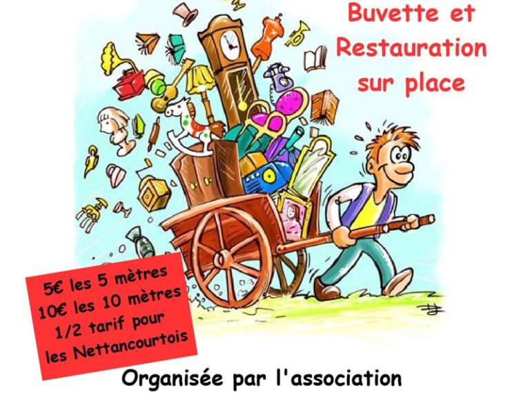 Vide-grenier à Nettancourt