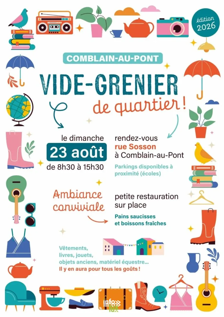 Comblain-au-Pont > Brocante > Vide-Greniers de quartier 2026