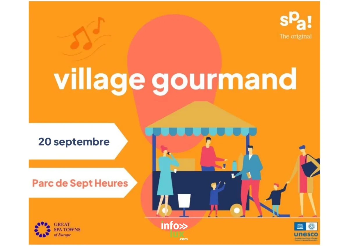 Affiche officielle Village Gourmand 2026