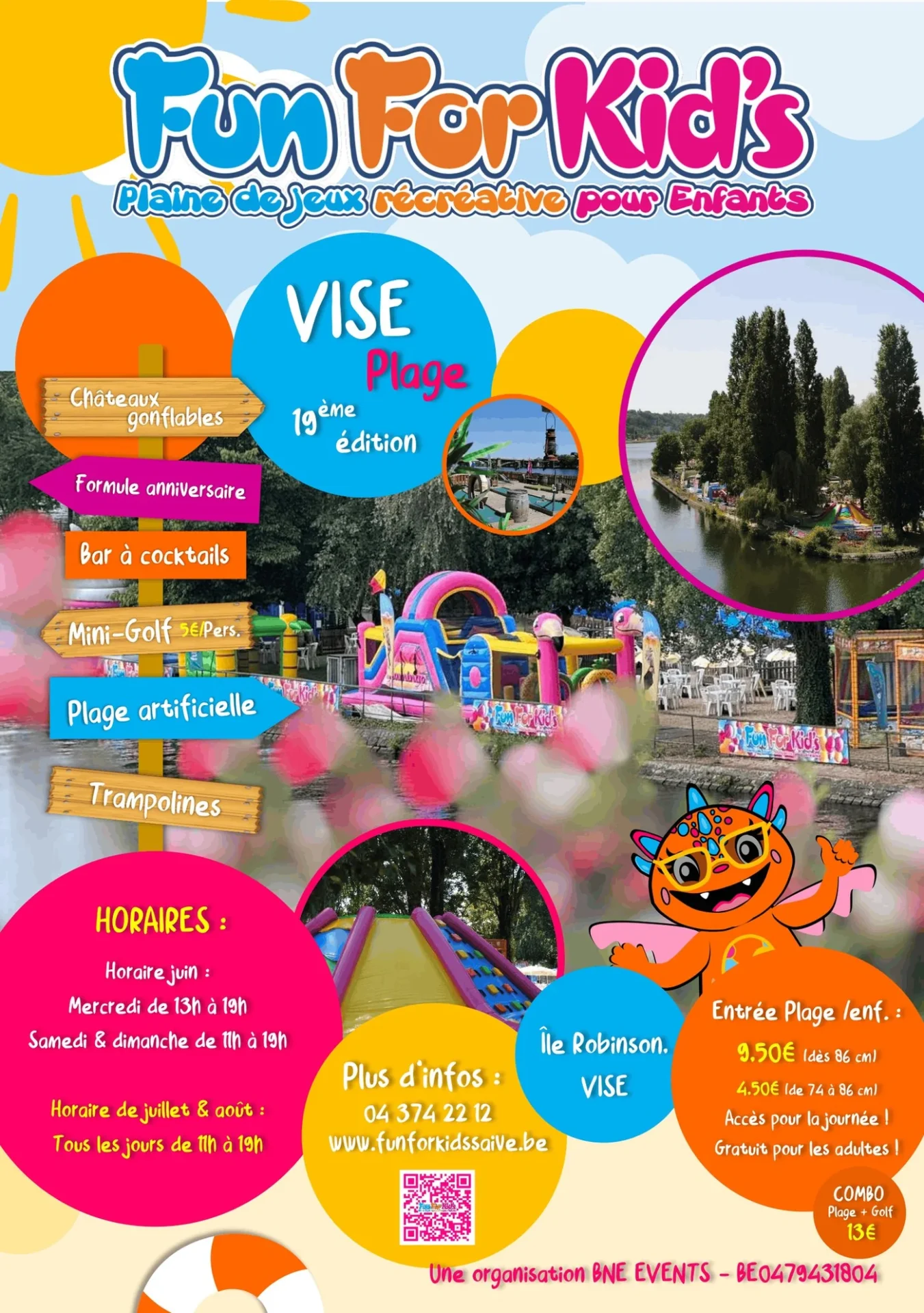 Visé Plage à Visé (Fête Nationale du 21 juillet)