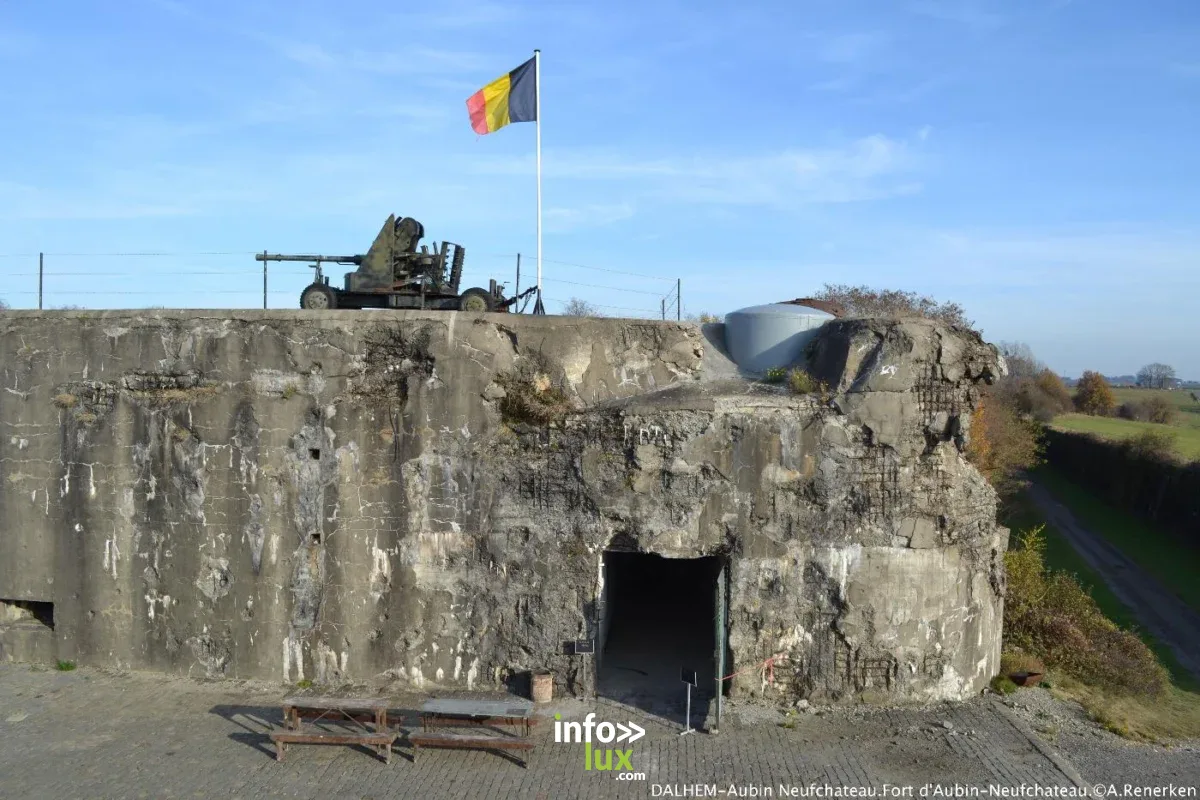 Affiche officielle Visite du musée et du Fort d'Aubin-Neufchâteau 2026