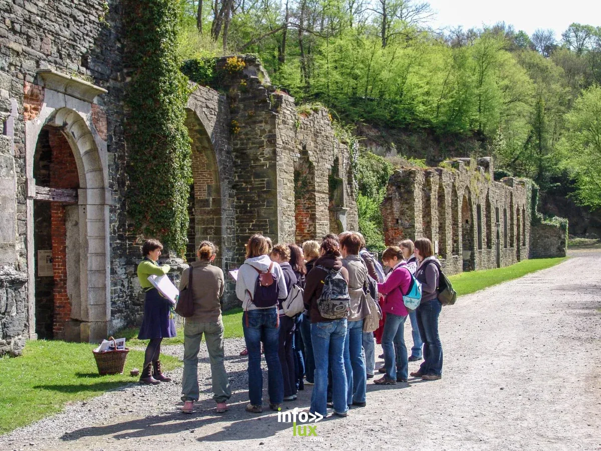Affiche officielle Visite guidée de l'Abbaye de Villers 2026