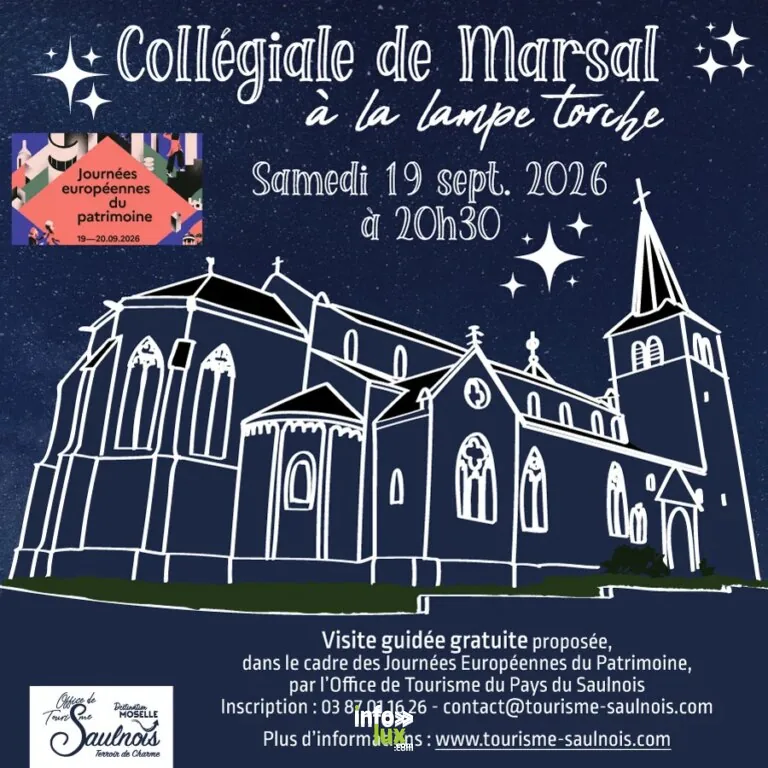 Marsal > Patrimoine > Visite guidée de la collégiale de Marsal