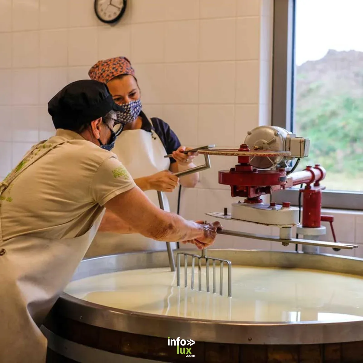 Affiche officielle Visite guidée de la fromagerie du Samson 2026