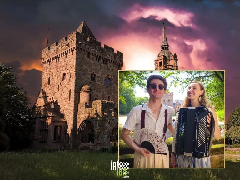 Courcelles-Chaussy > Patrimoine > Visite nocturne aux chandelles et Récital de chanson française